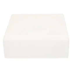 Support polystyrène carré H 7 cm - 20 x 20 cm