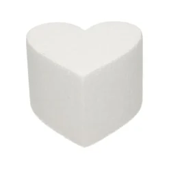 Support Polystyrène Cœur Ø 10 cm H 7 cm Funcakes