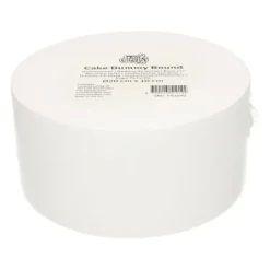 Support polystyrène rond H10 cm Ø 20 cm