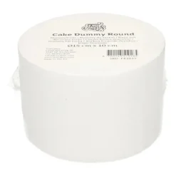 Support polystyrène rond H10 cm Ø 15 cm