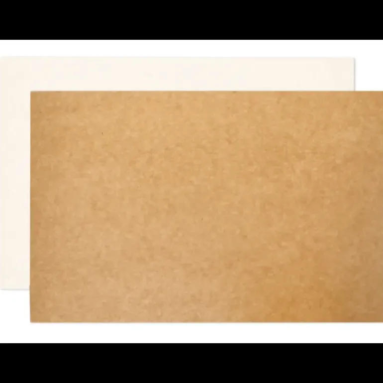 Supports à Gâteaux Kraft et Blanc 20 x 30 cm Scrapcooking (x5)