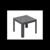 Table Basse en Résine 40 x 40 cm Anthracite Miami Grosfillex