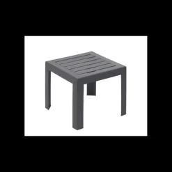 Table Basse en Résine 40 x 40 cm Anthracite Miami Grosfillex