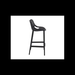 Tabouret de Jardin Air Bar 75 Noir Siesta