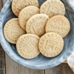 Tampons à Biscuits et Cookies Ronds Greetings (x3) Nordic Ware