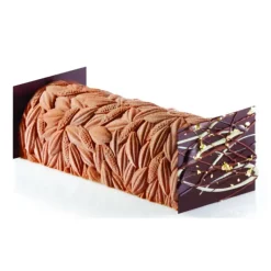 Tapis Décor Bûche Cabosse Silicone Pavoni