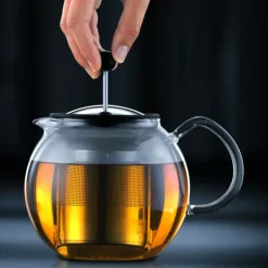 Théière avec Filtre Inox 1.5L ASSAM Bodum