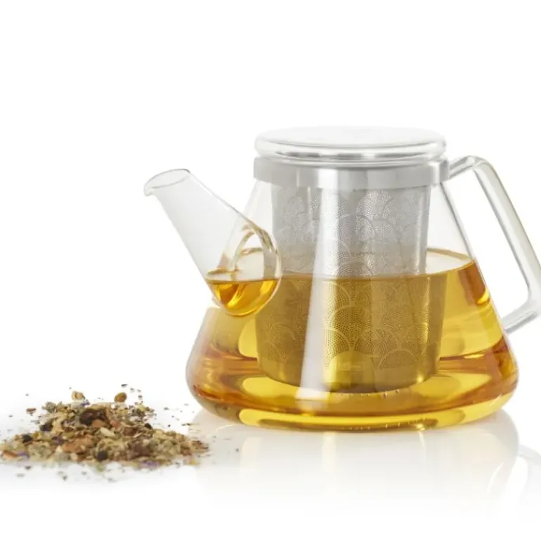 Théière en Verre avec Filtre Inox 1 L Adhoc