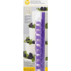 Tiges pour Pièce Montée (x4) et Capuchons (x10) Wilton