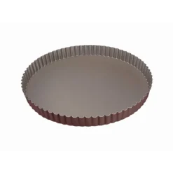 Tourtière Cannelée Anti-adhésif 32 cm x H 2,5 cm Gobel
