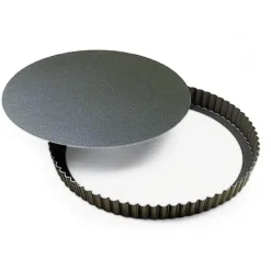 Tourtière Cannelée Fond Mobile 20 cm Gobel