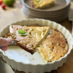 Tourtière Haute en Céramique Ø 24 cm Farine Emile Henry