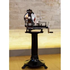 Trancheuse à Jambon Manuelle Rétro Noir 250 mm Wismer