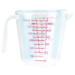 Verre Doseur Plastique 0,6 L Ibili