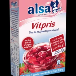 Vitpris Alsa Pectine de fruits pour confitures 188g
