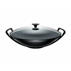 Wok 36 cm Noir Mat Le Creuset