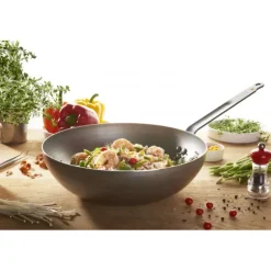 Wok Bombé Ø 28 cm Mineral B De Buyer