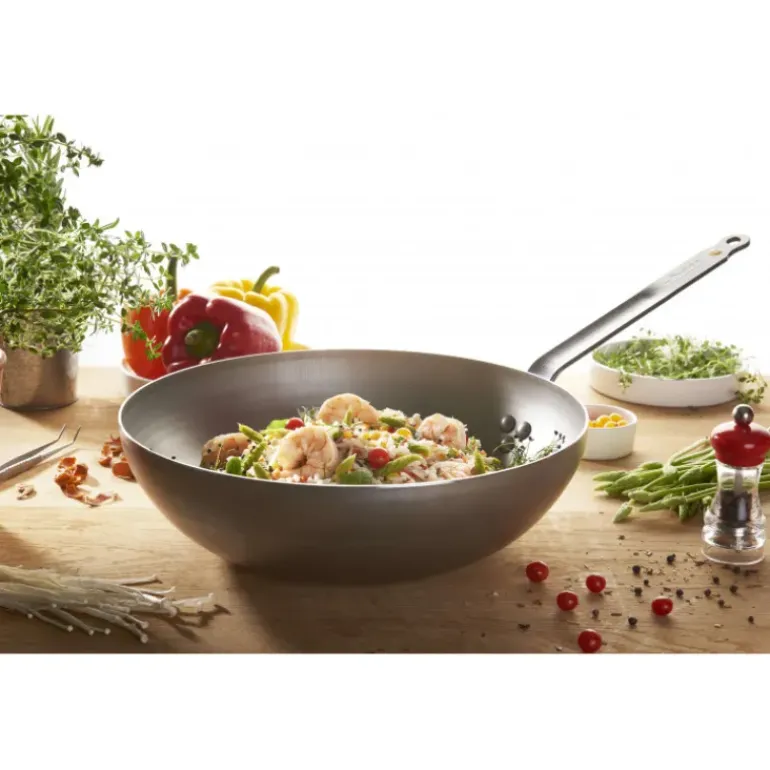 Wok Bombé Ø 28 cm Mineral B De Buyer