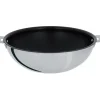 Wok Casteline Ø 28 cm Manche Amovible Anti-Adhésif Inox Cristel