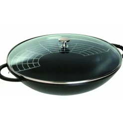 Wok en Fonte 37 cm Noir Staub