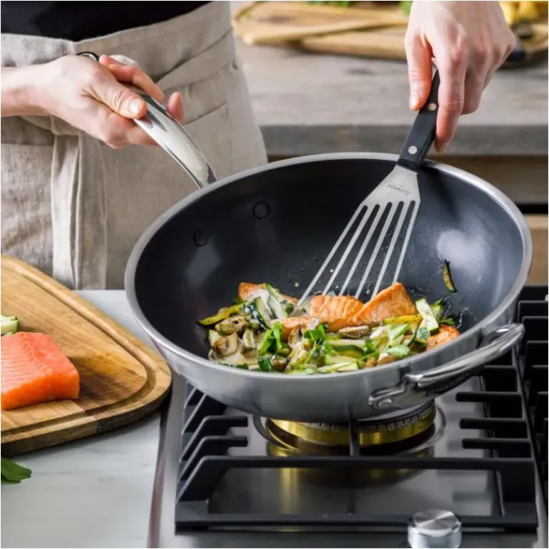 Wok Inox Ø 30 cm PREMIERE GreenPan