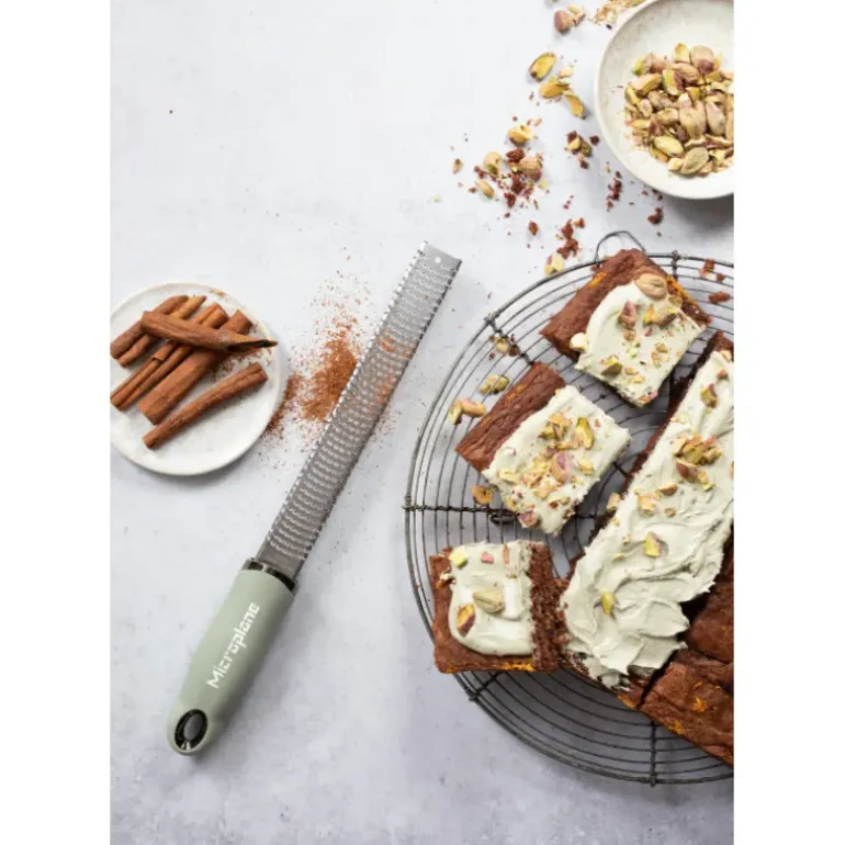 Zesteur Premium Classic Vert Sauge Microplane